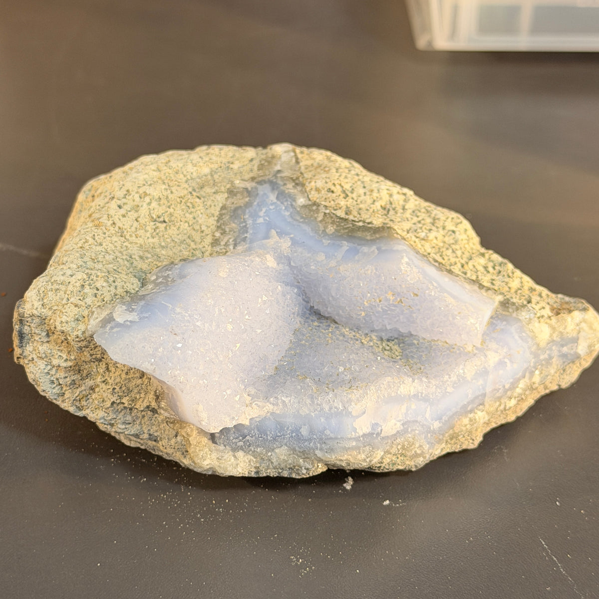 Blue Lace Agate (Raw) Crystal Specimen – Wholehearted Crystal Creations
