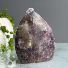 Lepidolite & Pink Tourmaline (Unicorn Stone) Flame Freeform