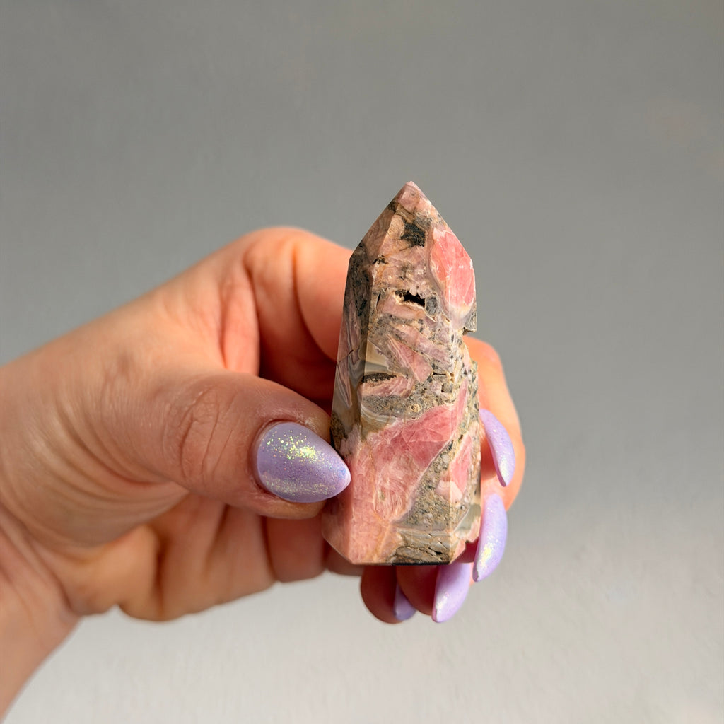 Rhodochrosite Tower Specimen (01)