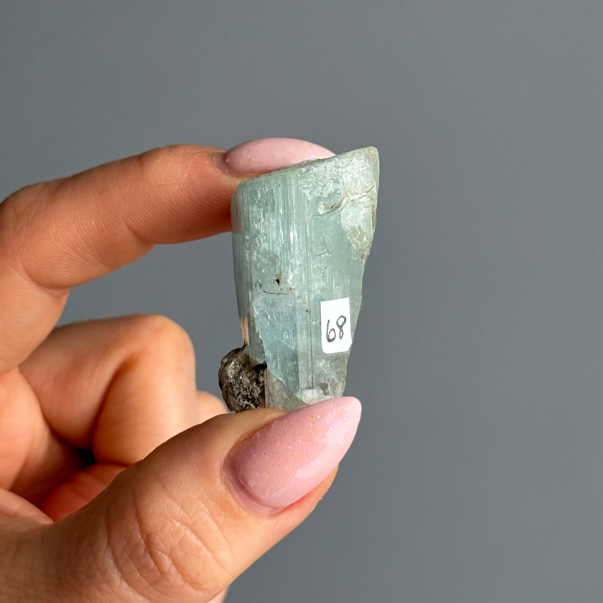 Aquamarine Beryl Crystal Specimen – Wholehearted Crystal Creations