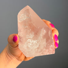 Pink Lithium Quartz (Rare) Crystal Tower Specimen PLQ#39