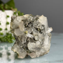 Epidote + Chlorite in Quartz Specimen #8
