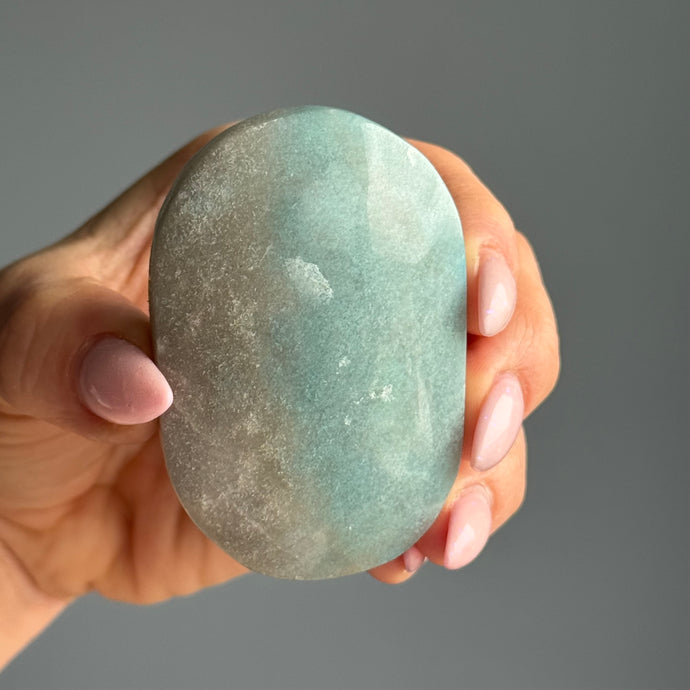 Trolleite Palm Stone Specimen