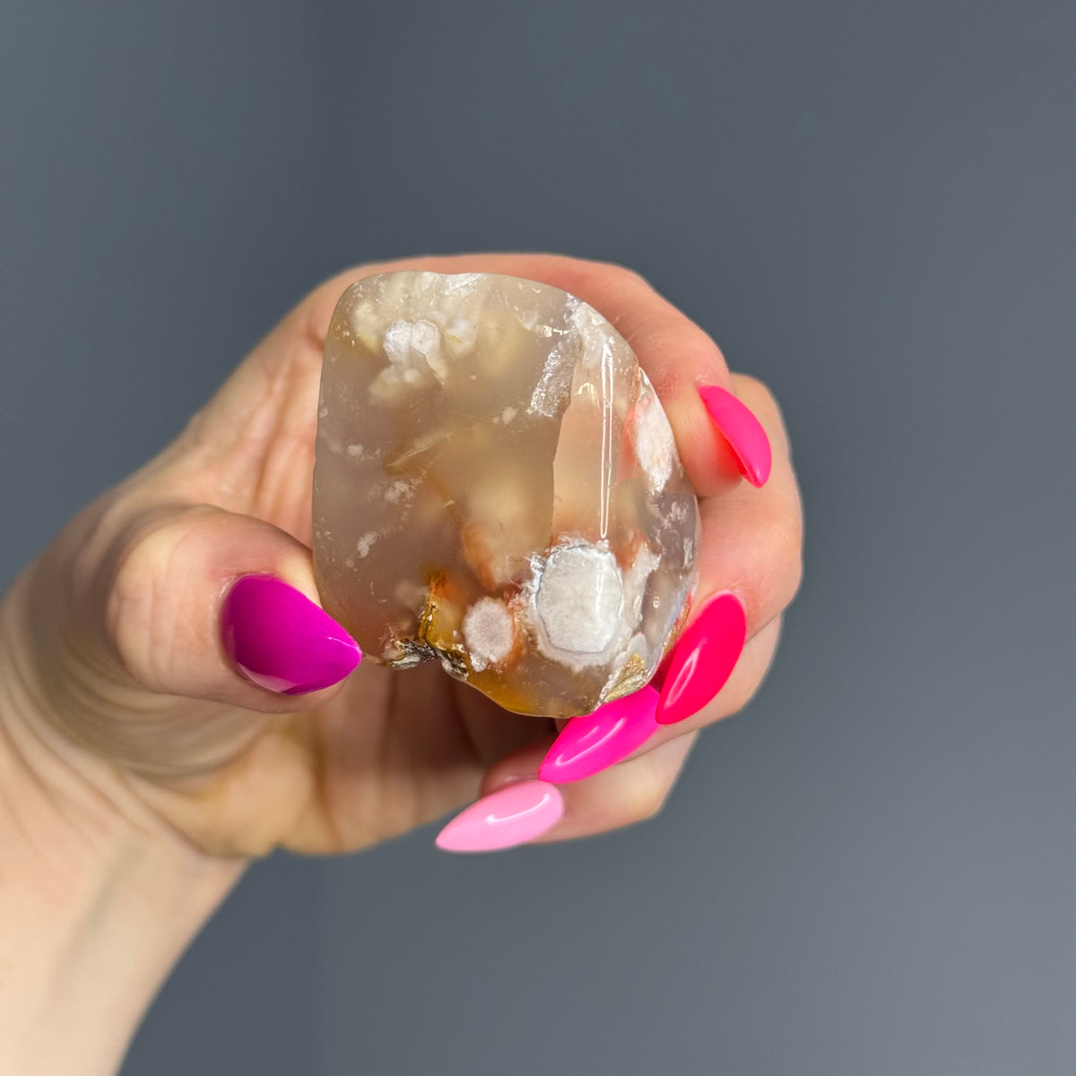 Flower Agate Crystal Specimen – Wholehearted Crystal Creations