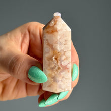 Flower Agate Tower Specimen