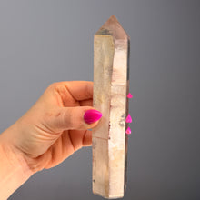 Pink Lithium Quartz (Rare) Crystal Tower Specimen PLQ#32