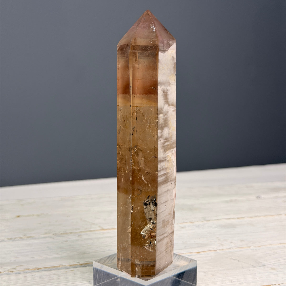 Pink Lithium Quartz (Rare) Crystal Tower Specimen PLQ#32 – Wholehearted Crystal Creations