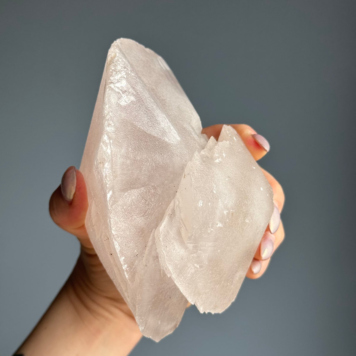 RARE Etched Pagoda Calcite Clamshell Crystal Specimen – Wholehearted Crystal Creations