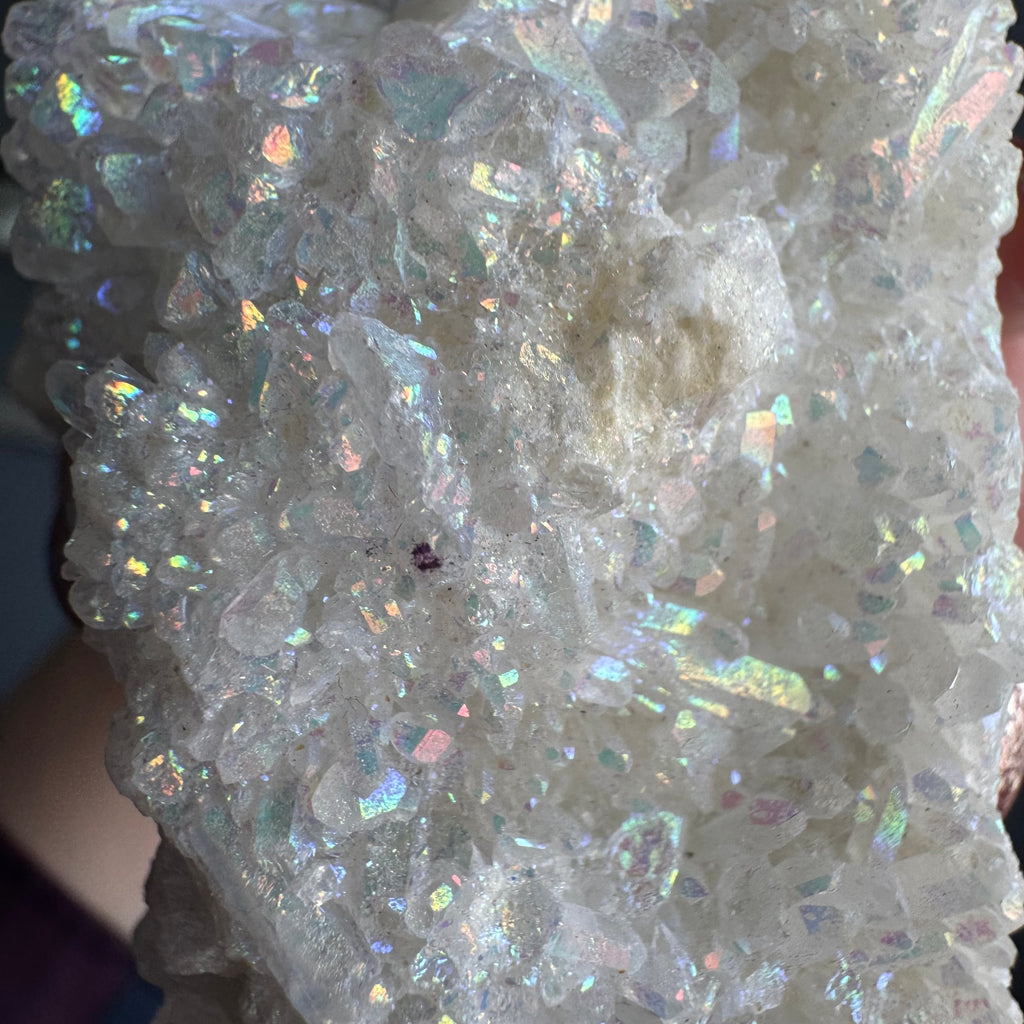 Angel Aura Quartz Cluster Specimen