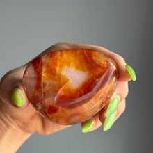 Carnelian Palm Stone Crystal Specimen CP35