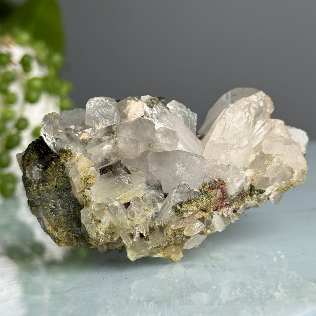 Epidote + Chlorite in Quartz Specimen #11 – Wholehearted Crystal Creations
