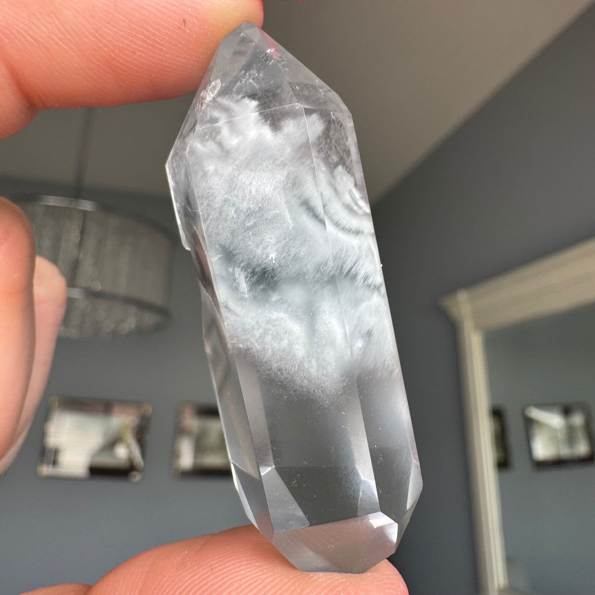 Blue Tara Quartz Double Terminated Specimen – Wholehearted Crystal Creations