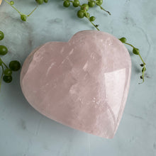 Rose Quartz Heart Carving Specimen