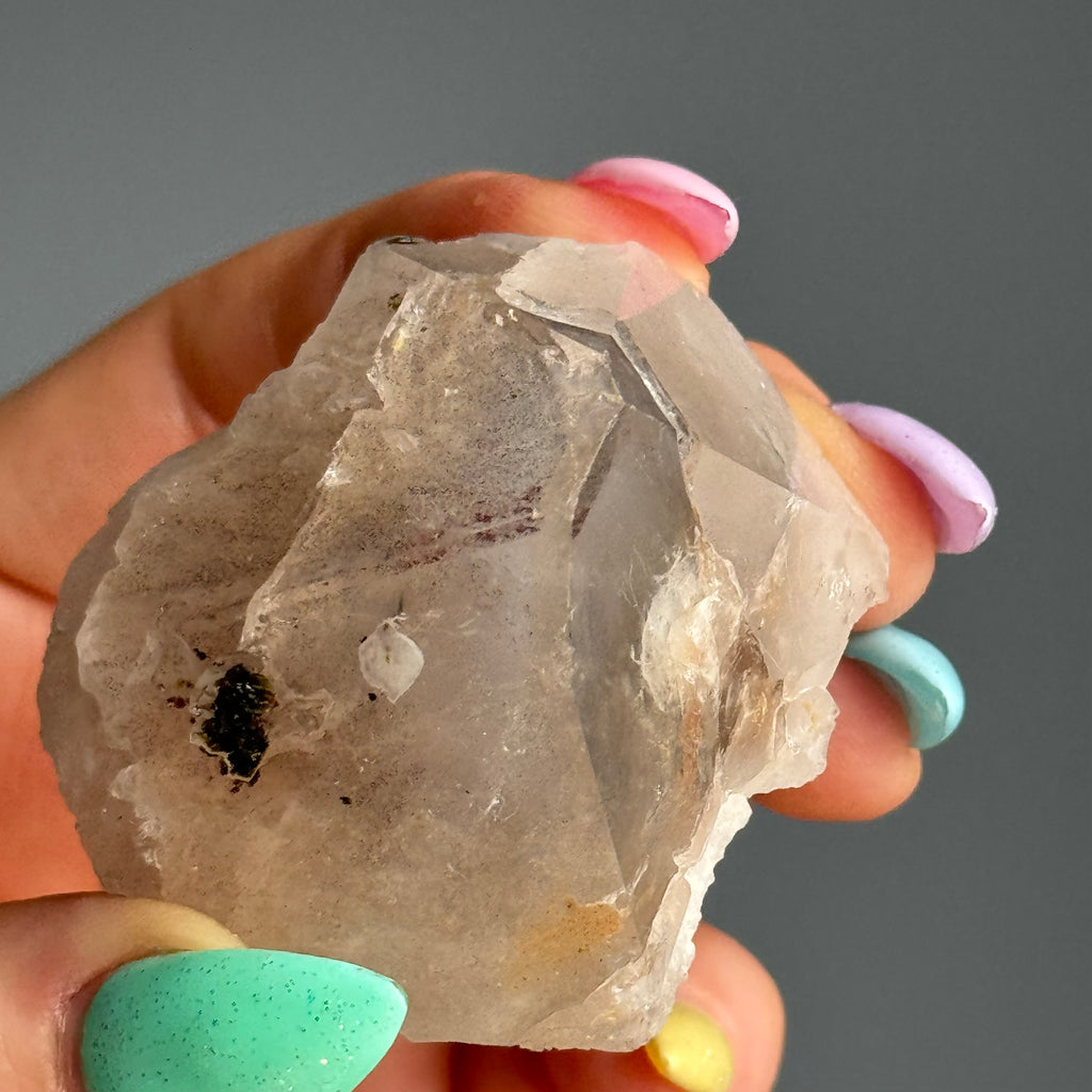 RARE Special Quartz with Lepidocrocite and Epidote Crystal Specimen – Wholehearted Crystal Creations
