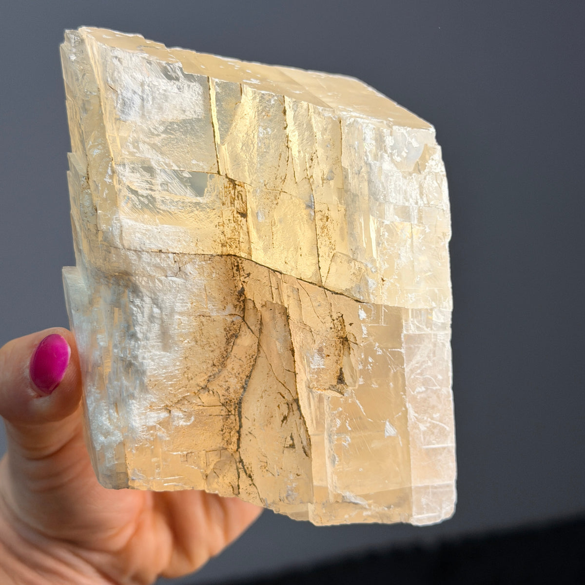 Calcite (Optical) Raw Crystal Specimen – Wholehearted Crystal Creations