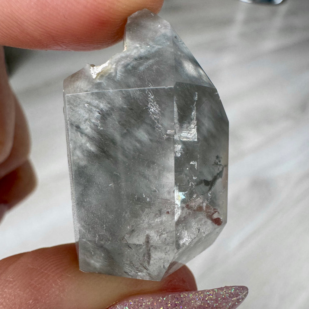 Blue Tara Quartz Crystal Specimen – Wholehearted Crystal Creations