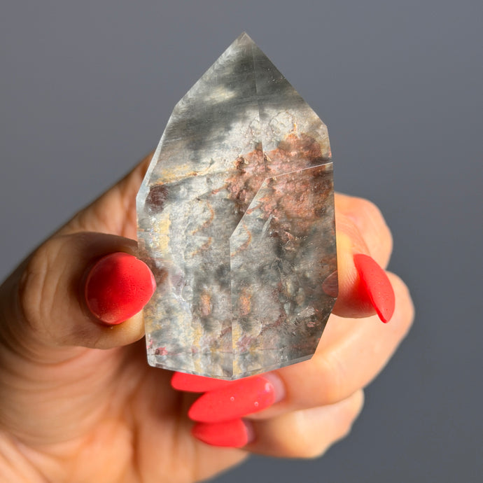Blue Tara Quartz crystal specimen – Wholehearted Crystal Creations