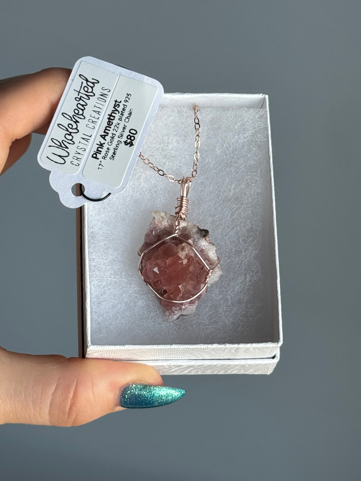 Pre-Made Wire Wrapped Crystal Necklaces – Wholehearted Crystal Creations
