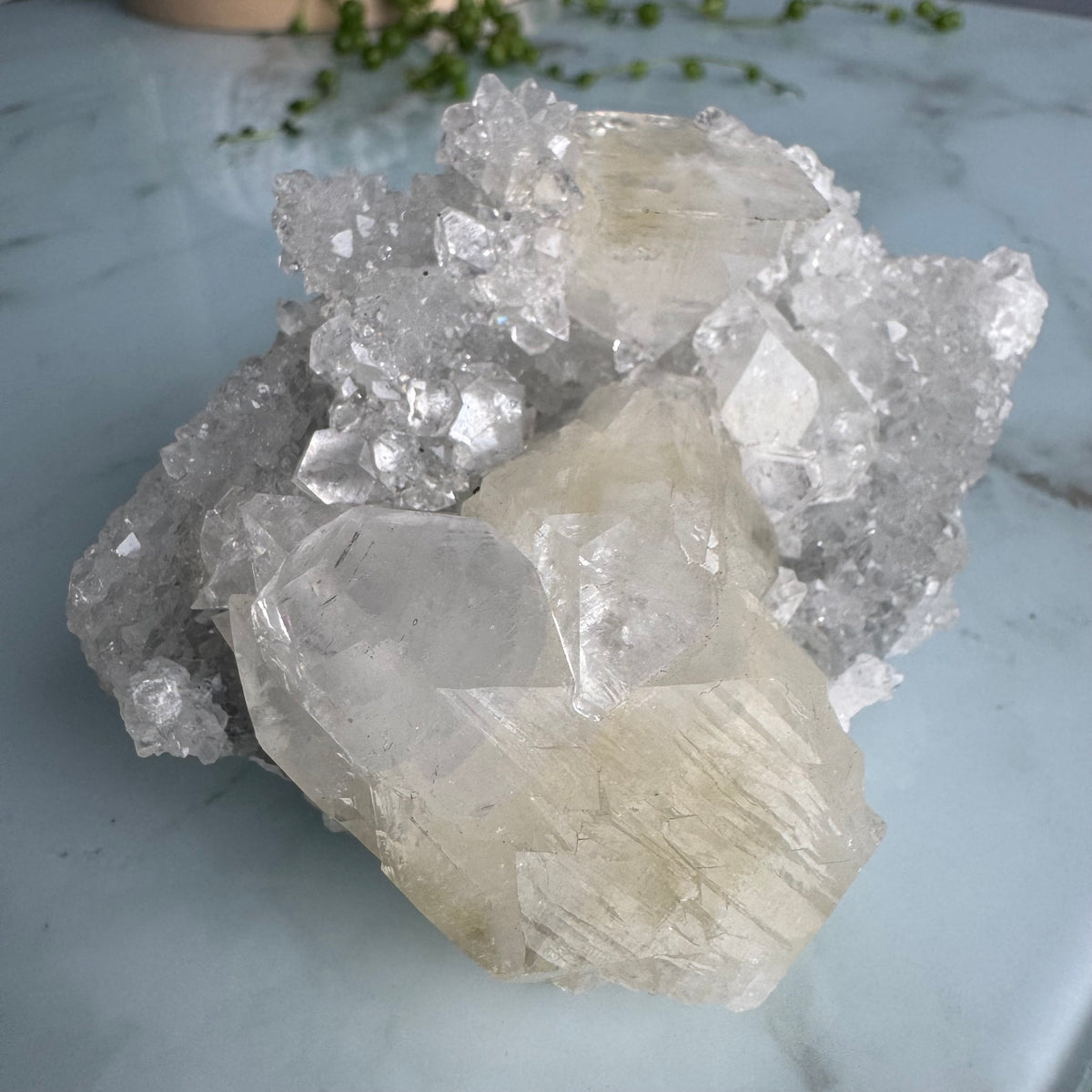 Apophyllite Raw Crystal Specimen – Wholehearted Crystal Creations