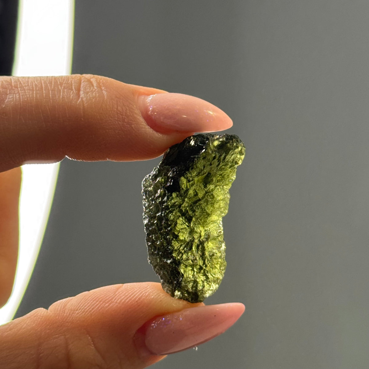 Moldavite Crystal Specimen – Wholehearted Crystal Creations