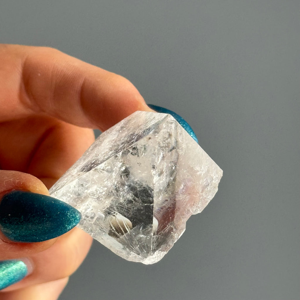Apophyllite Crystal Pyramid A22 Specimen – Wholehearted Crystal Creations