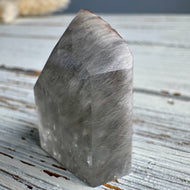 Blue Tara Quartz Crystal Specimen – Wholehearted Crystal Creations