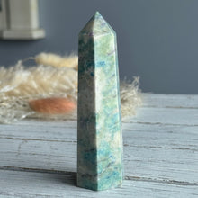 Blue Yooperlite Crystal Tower Specimen