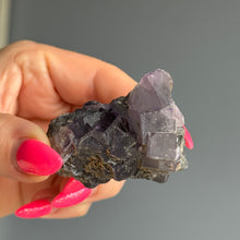 Purple Fluorite Cluster Crystal Specimen