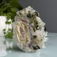 Epidote + Chlorite in Quartz Specimen #3