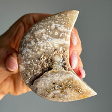 Ocean Jasper Moon Crystal Specimen Carving
