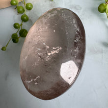 Smoky Quartz Palm Stone Specimen
