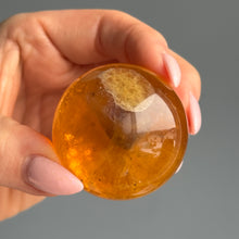 Yellow Fluorite & Mica Crystal Sphere Specimen