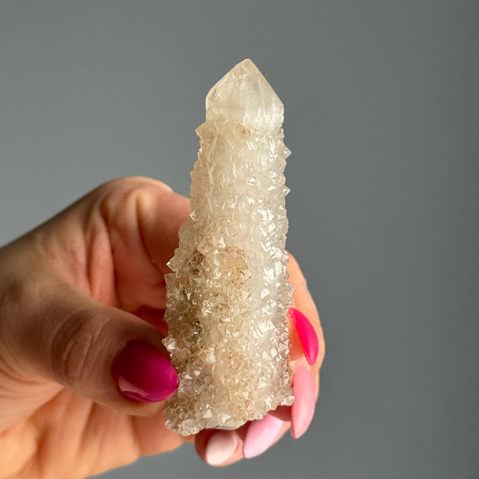 Spirit Quartz Raw Crystal Point Specimen – Wholehearted Crystal Creations