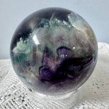 Rainbow Fluorite Sphere Specimen