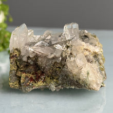 Epidote + Chlorite in Quartz Specimen #7