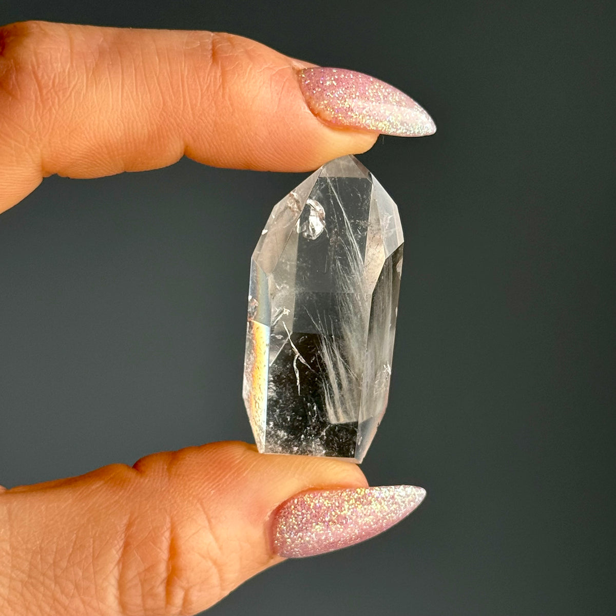 Blue Tara Quartz Crystal Specimen – Wholehearted Crystal Creations