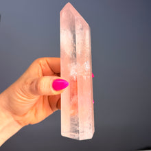 Pink Lithium Quartz (Rare) Crystal Tower Specimen PLQ#35