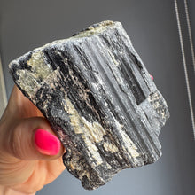 Black Tourmaline Raw Stone Specimen
