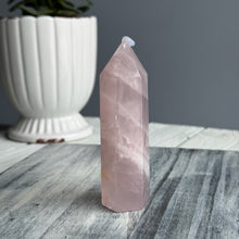 Blue Rose Quartz Tower Specimen