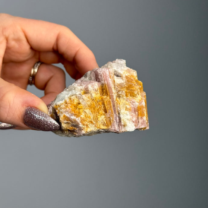 Pink Tourmaline Raw Specimen (PT28)