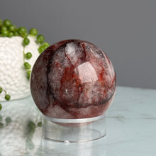 Hematoid (Fire) Quartz Polished Sphere Specimen