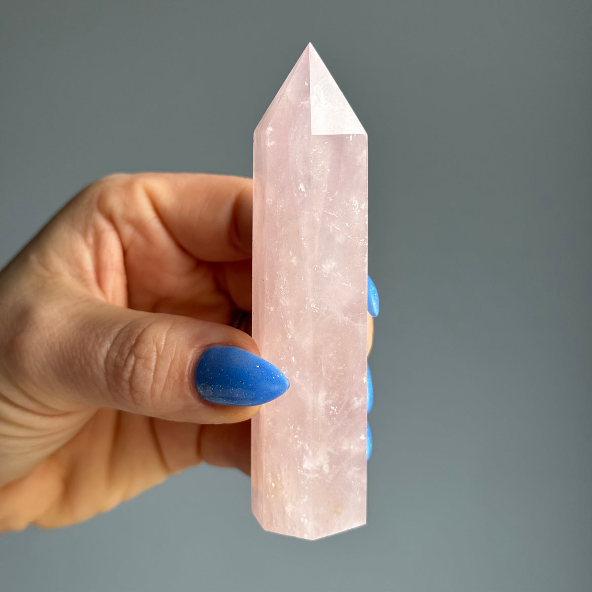 Imperfect Rose Quartz Tower Crystal Specimen – Wholehearted Crystal Creations