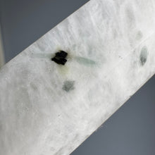 Rainbow Moonstone + Aquamarine Tower Crystal Specimen