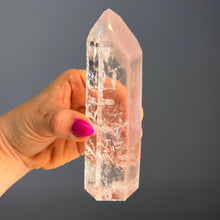 Pink Lithium Quartz (Rare) Crystal Tower Specimen PLQ#36