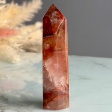 Hematoid (Fire) Quartz Tower Crystal Specimen