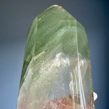 Garden Quartz Green Phantom Lodolite Tower Crystal Specimen – Wholehearted Crystal Creations