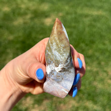 Ocean Jasper Flame Specimen