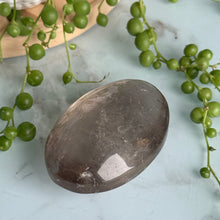 Smoky Quartz Palm Stone Specimen