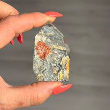 Blue Tara Quartz specimen BTQ#37 — side view
