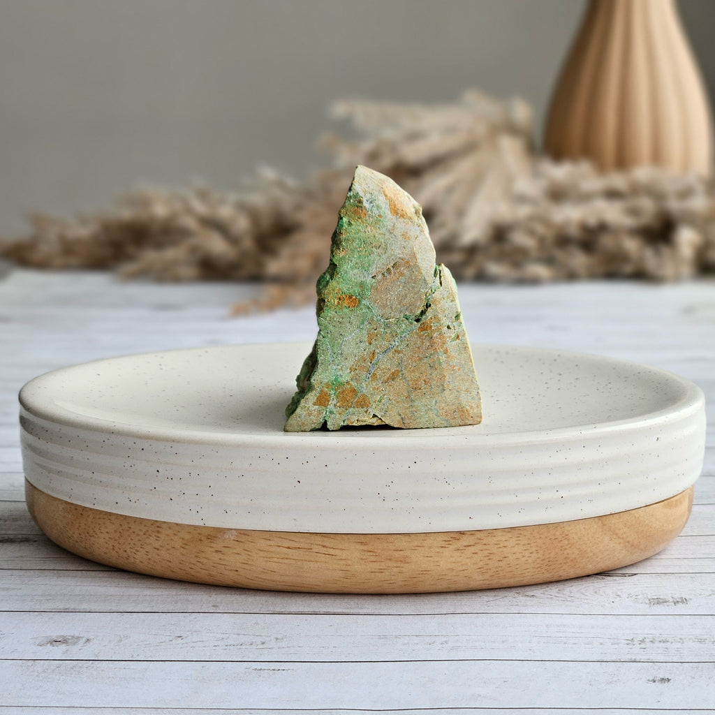 Chrysoprase Crystal Specimen – Wholehearted Crystal Creations